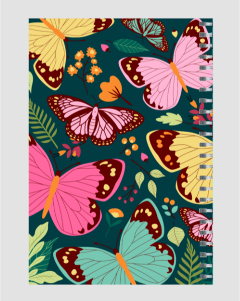 Floral Themed - Notepad