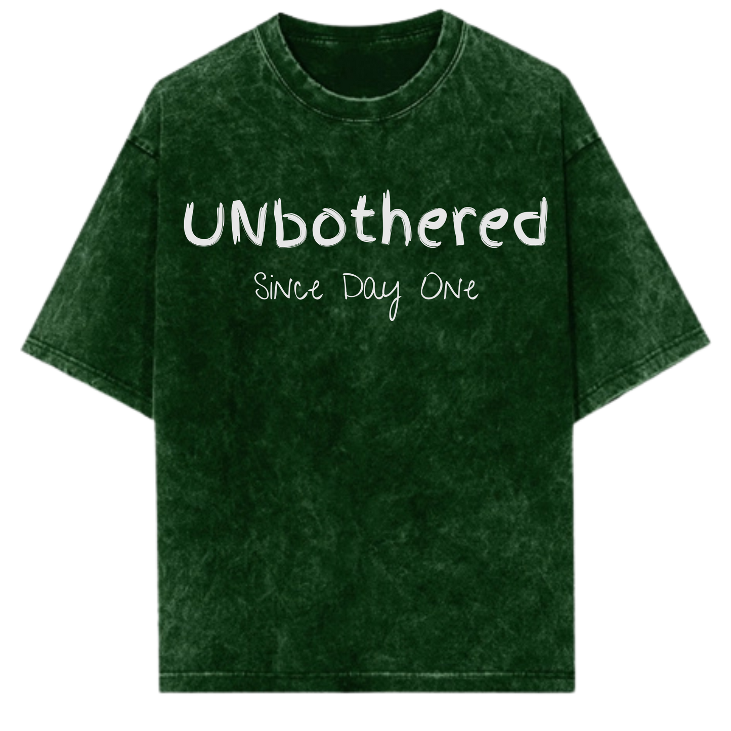 UnBoThErEd - Unisex Acid wash Oversized T-shirt