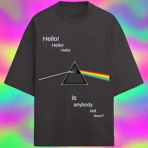 Pink Floyd - Terry Oversized Tee — back print