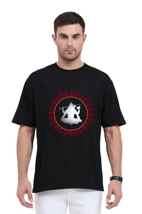 Mahadev ~ Oversize High Quality T-shirt — front print