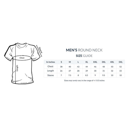 Gym Always Has Your Back Quote Graphic Unisex Round Neck T-Shirt
