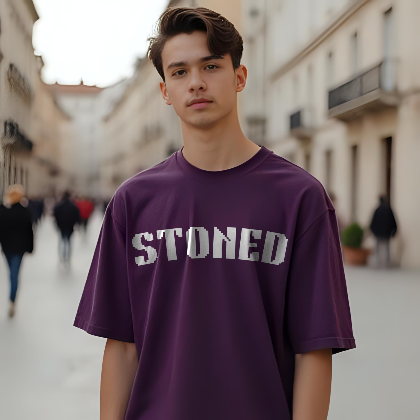 STONED - Unisex Oversized Classic T-Shirt