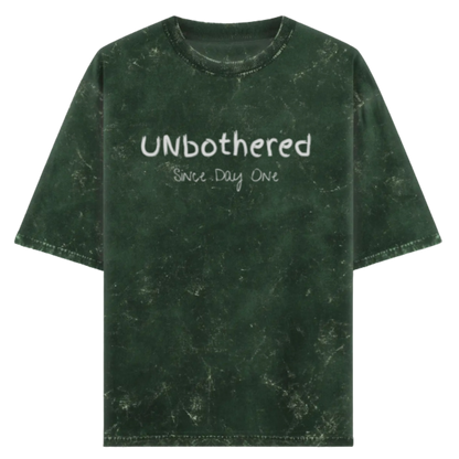UnBoThErEd - Unisex Acid wash Oversized T-shirt