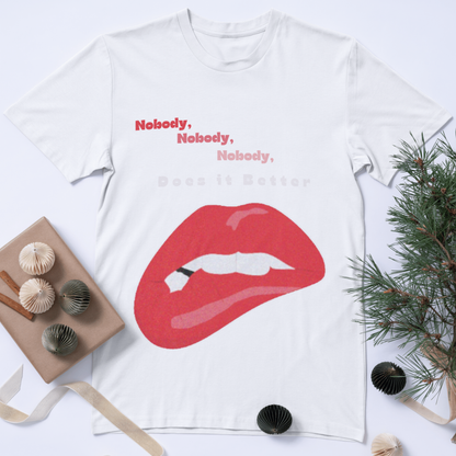 Lips Don’t Lie: Naughty America inspired UNISEX Style Tee