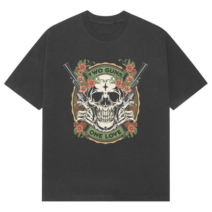 Two Guns, One Love T-Shirt