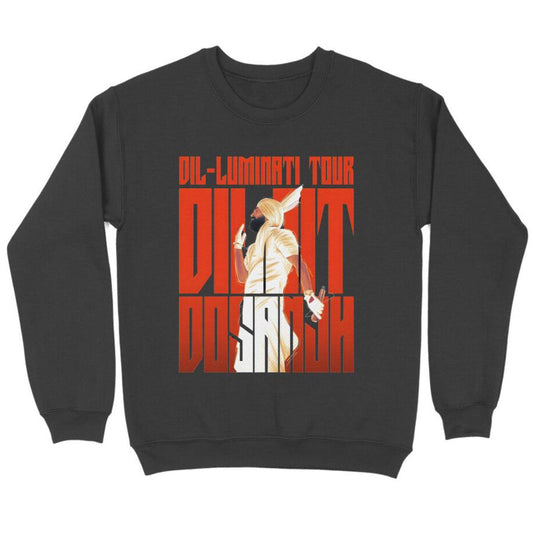 Diljit Dosanjh Dil-Luminati Tour Premium Unisex Sweatshirt - Bold Concert Style for Fans