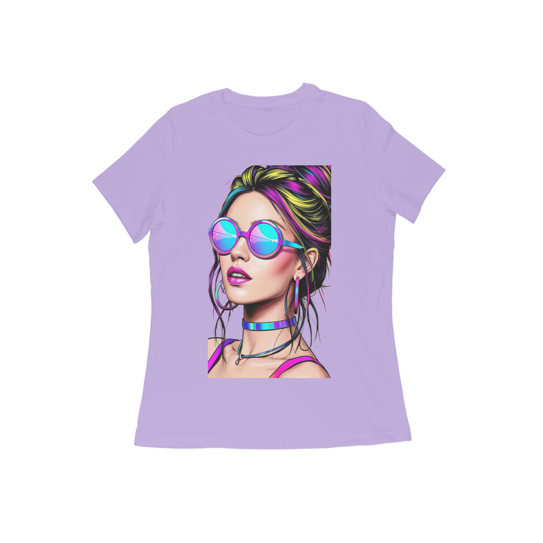 Quirk Chic: Cool & Unique Graphic Tee for Trendy Girls