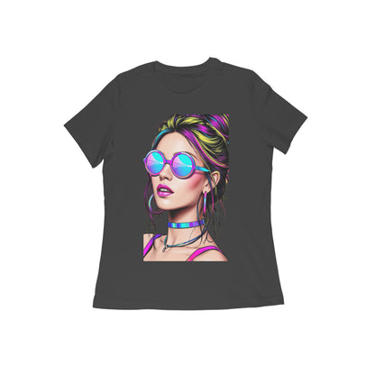 Quirk Chic: Cool & Unique Graphic Tee for Trendy Girls