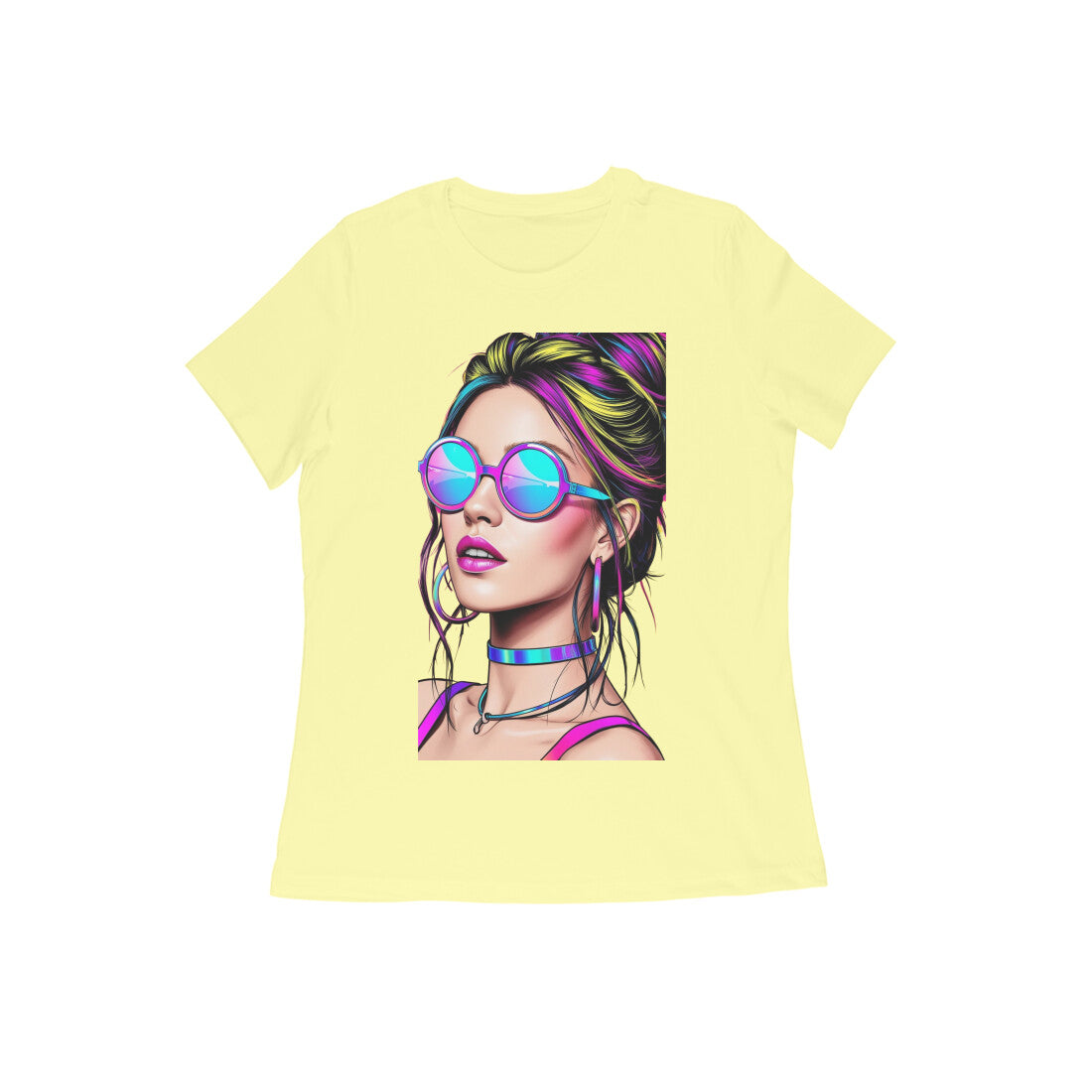 Quirk Chic: Cool & Unique Graphic Tee for Trendy Girls