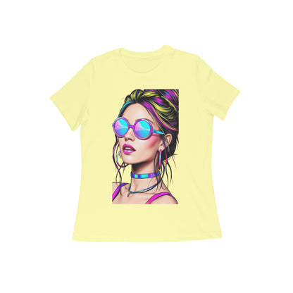 Quirk Chic: Cool & Unique Graphic Tee for Trendy Girls
