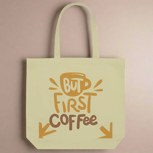 tote bag for coffee lover