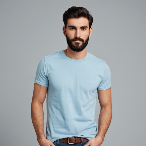 Plain cotton Tees - Crew XXXXL Shirts 2024 - 2025 — front print